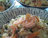 調味料３つで激うま♡野菜多め焼きビーフン作り方7写真