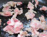 かぼちゃ＆豚肉のクリーム煮　フライパンで作り方2写真