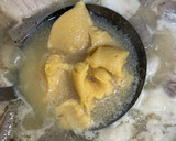 簡単　わが家の豚ばら肉のどて煮　アテにも作り方6写真
