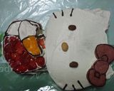 ハローキティケーキ作り方4写真