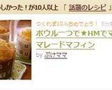 ボウル一つ★HMでマーマレードマフィン作り方9写真