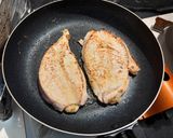 鶏むねステーキ 新玉ねぎポン酢ソース作り方7写真