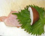 鶏胸肉のシイタケはさみ蒸し作り方4写真
