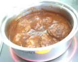 やわらか煮込みハンバーグ作り方3写真