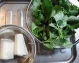モロヘイヤ冷製スープ作り方1写真