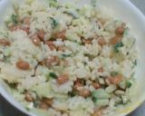 超簡単からしマヨきゅうり納豆まぜまぜご飯作り方4写真