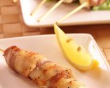 枝豆チーズ入り♪カリふわ豚巻き串 作り方6写真