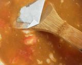 彩り鮮やかなミネストローネ風スープパスタ作り方6写真