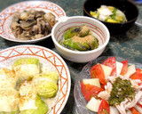 焼肉のタレで☆蒸し鶏と太きゅうりのサラダ作り方6写真