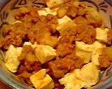 洋風スープの具ミックスで！カレー肉みそ作り方5写真