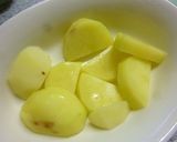 じゃが芋と魚ニソの塩昆布焼き作り方3写真