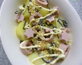 じゃが芋と魚ニソの塩昆布焼き作り方5写真
