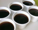 抹茶ミルクソースdeコーヒーゼリー作り方5写真