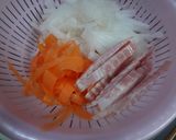 大根とにんじんのコンソメスープ作り方1写真