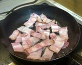 たっぷりネギとたっぷりベーコンの玉子焼き作り方10写真