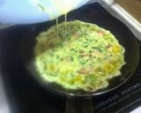 たっぷりネギとたっぷりベーコンの玉子焼き作り方15写真