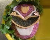 キャラ弁■ゴセイレッド作り方4写真