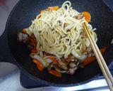 くせになる！柚子胡椒の焼きうどん作り方6写真