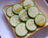 ズッキーニのラー油・レモントースト作り方2写真