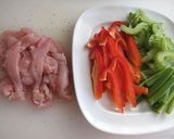 ◇鶏の粒マスタード醤油いため◇作り方1写真