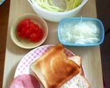 SUBWAY風BLTサンド♪作り方2写真