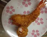 お弁当に!海老オーロラフライ卵焼き作り方1写真