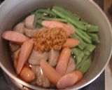 しょうゆ麹で、いんげんとつみれを味つけ作り方3写真