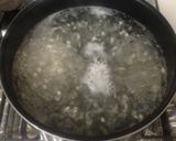 押麦とトマトのサラダ作り方1写真