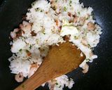 冷やご飯で簡単！エビピラフ！作り方4写真