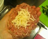チーズイン ハンバーグ 超簡単!作り方3写真