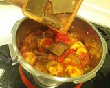 圧力鍋で簡単。なすとトマトと挽肉のカレー作り方7写真