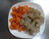 簡単！コックリ美味いこんにゃくのマヨ味噌作り方1写真