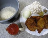 超カンタン♪フライドチキンの炊き込みご飯作り方1写真