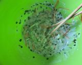 みっちえるのパンケーキ米粉に野菜を入れて作り方2写真
