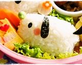 ＊キャラ弁＊　俵DEわんちゃん♪作り方4写真