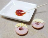 *プチフランクdeドーナッツ☆キャラ弁*作り方6写真