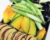 夏野菜をカラフル煮浸しで前菜にうってつけ作り方1写真