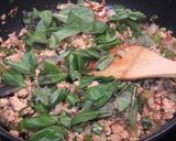 ガパオ（タイ風　鶏ひき肉炒めご飯）作り方6写真