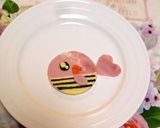 キャラ弁＊ハムで簡単＊クジラちゃん作り方8写真