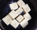 高野豆腐とコンビニ食材で餃子☆作り方1写真