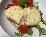 フランスパンのクロックムッシュ作り方6写真
