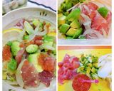 うちの味♪塩麹とお刺身で♪和のアボカド♪作り方45写真
