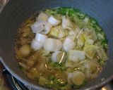 野菜たっぷり韓国風豆乳雑炊作り方2写真