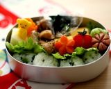 お弁当名脇役☆花人参作り方5写真