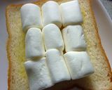 塩・チョコ・マシュマロのミルキートースト作り方1写真