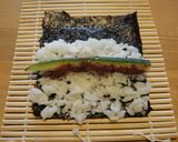 ☆しそ梅ときゅうりのほそ巻★作り方3写真