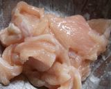 鶏胸の極薄かつ重♪衣は片栗粉＋パン粉使用作り方4写真