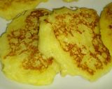 さつまいもと豆腐のお焼き風パンケーキ作り方3写真