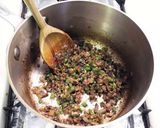 香草（パクチー）のクリームソース作り方3写真