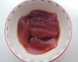 漬けマグロのグリルトースト作り方1写真